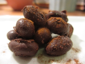 Chokolade Mandler med Lakrids